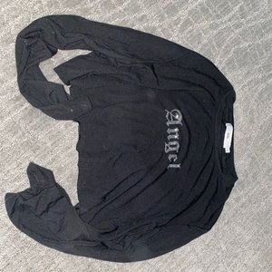 Adika cropped “angel” top